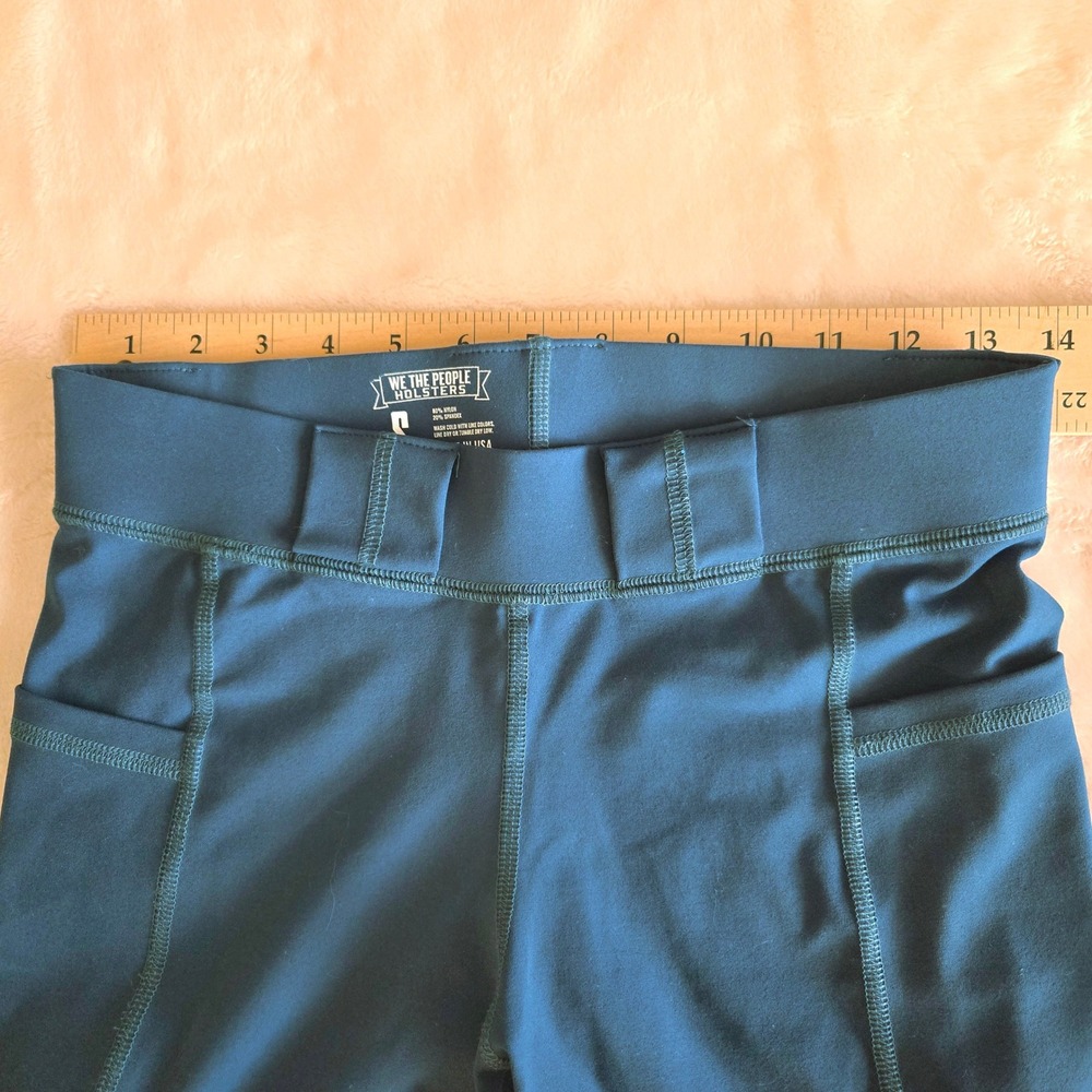 We The People Holsters Leggings Women Small Blue Tactical Carry Pockets